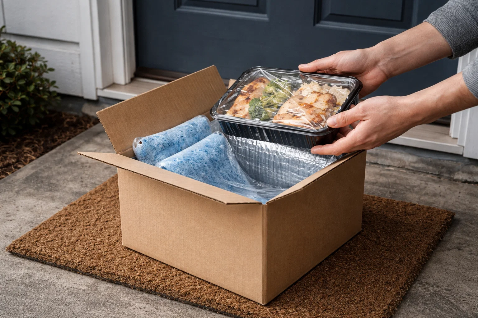 Muscle building meal delivery