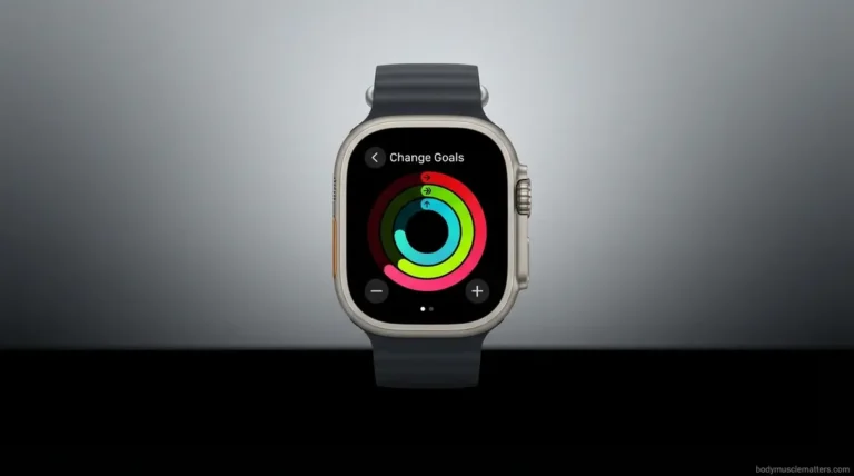 How to change activity goals on Apple Watch showing Move Exercise and Stand rings