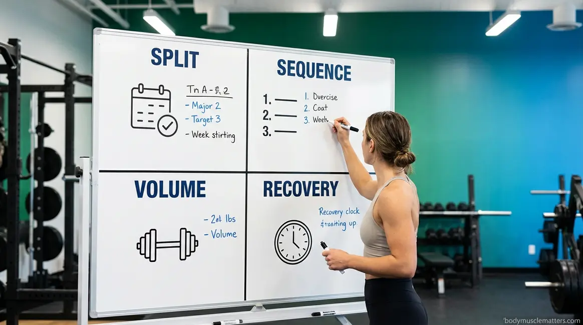 How to structure workouts for balanced muscle development using the 4-Pillar System framework