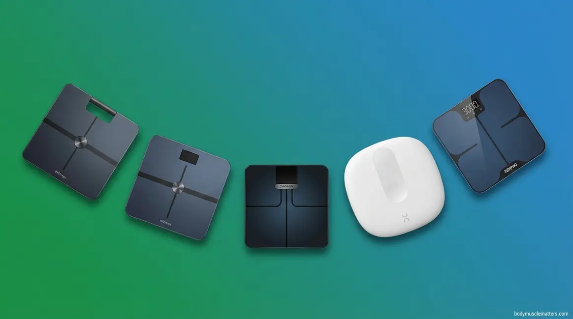Best smart scale for body composition comparison featuring Withings, Garmin, Hume Health, and RENPHO models