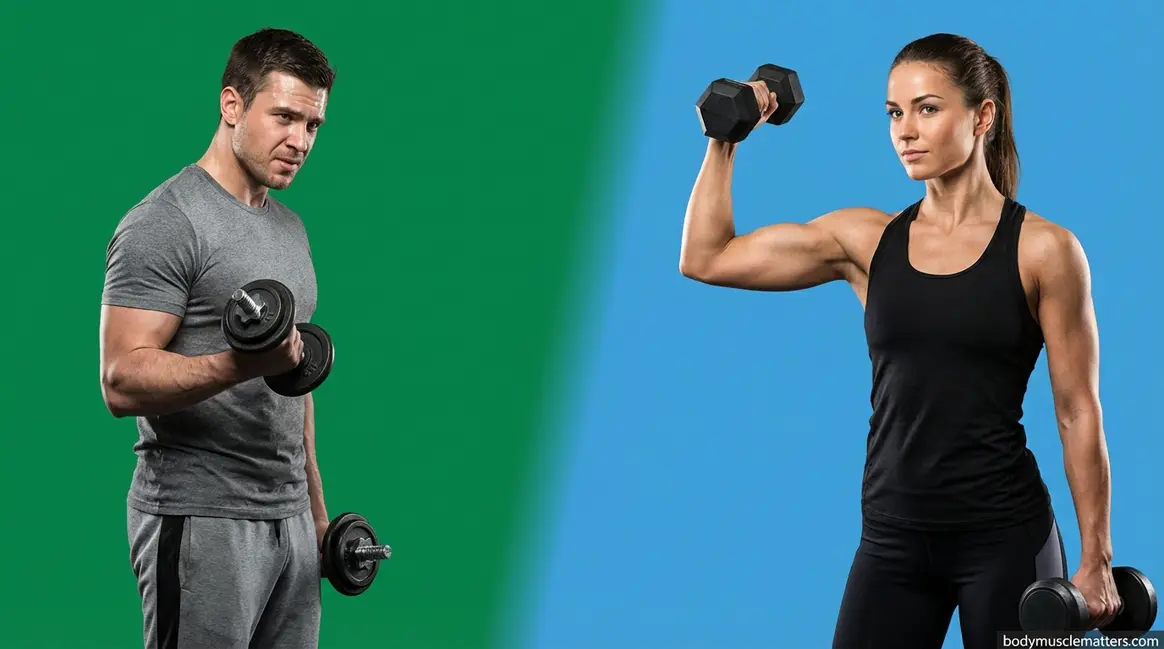 How long does it take to build muscle — beginner to visible gains progression in gym