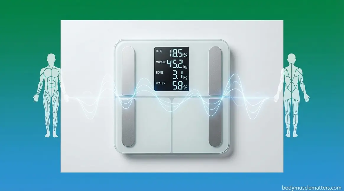 How smart scales work using BIA technology to measure body fat percentage and composition