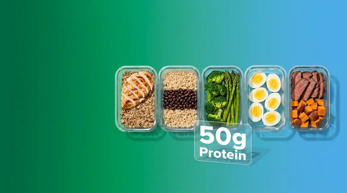 Best muscle building meal delivery service comparison showing five high-protein prepared meal containers