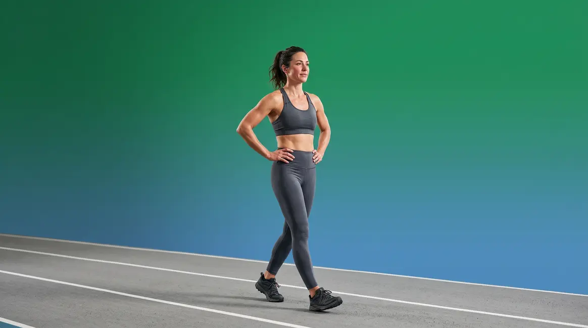 Why cool down after exercise — person walking calmly after a workout to recover safely